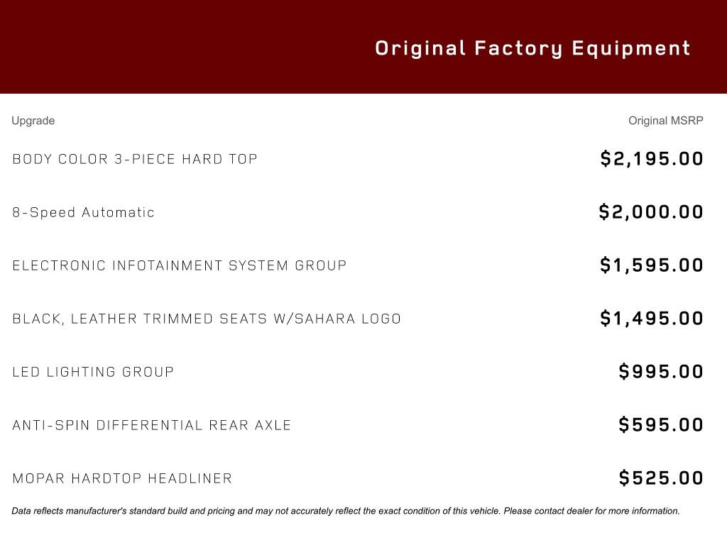 Used 2018 Jeep Wrangler Unlimited Sahara image 19