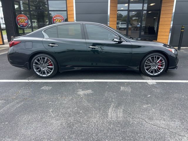 Used 2024 INFINITI Q50 Red Sport 400 w/ Black Opal Edition RWD image 2