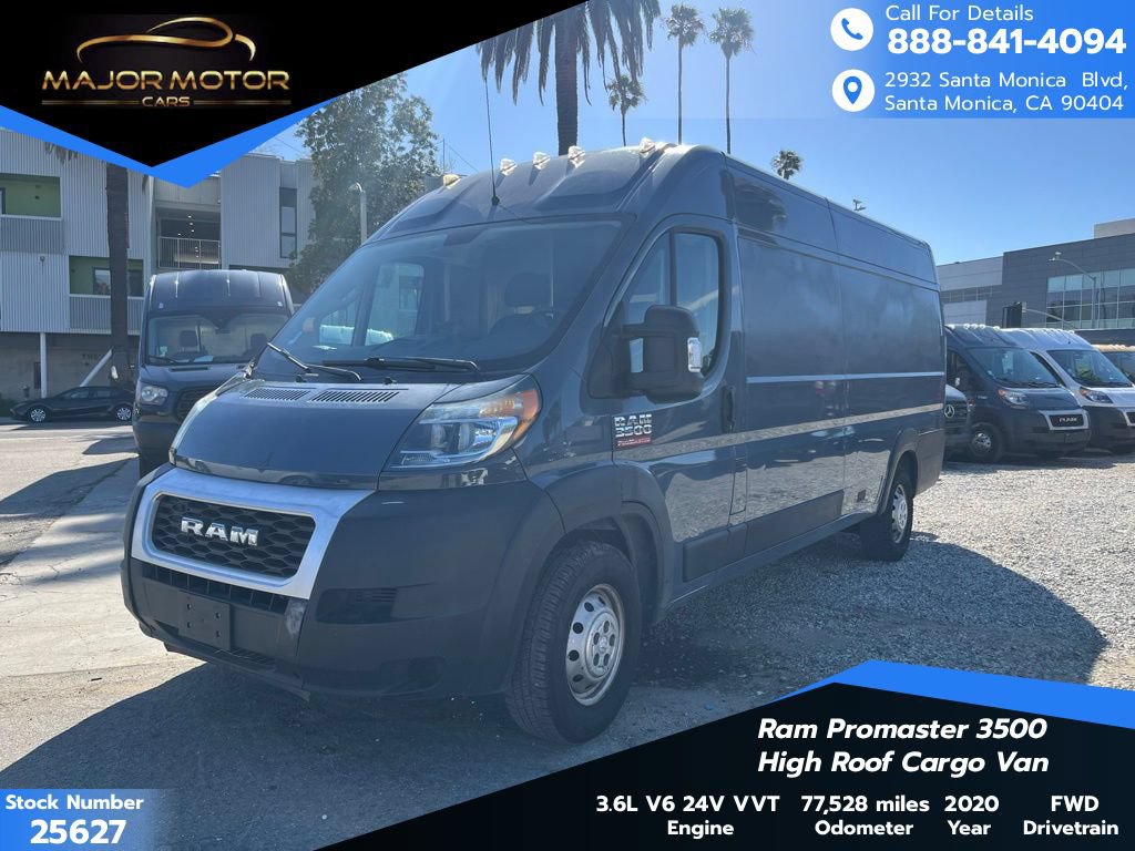 Used 2020 RAM ProMaster 3500 FWD image 1
