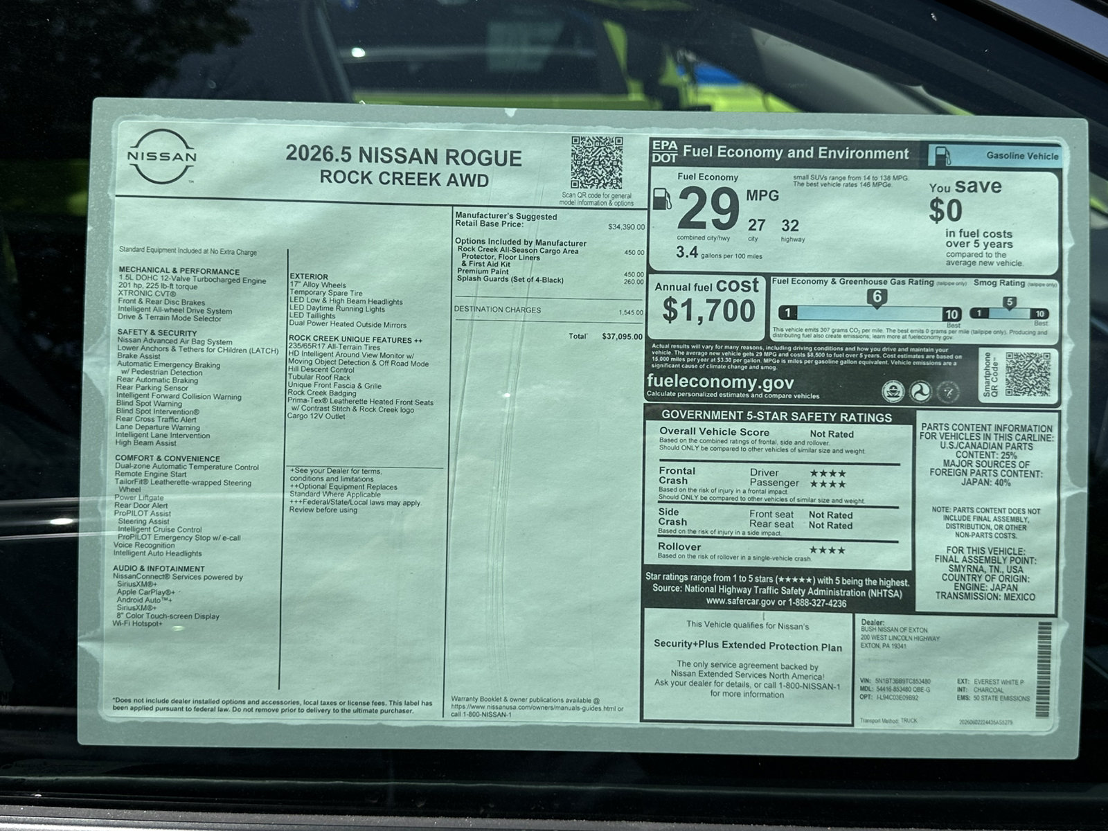 New 2026 Nissan Rogue SV AWD/4WD image 11