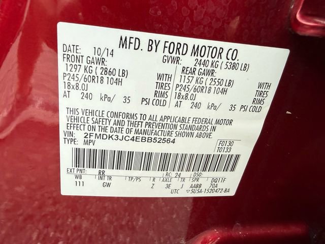 Used 2014 Ford Edge SEL w/ Equipment Group 205A image 21