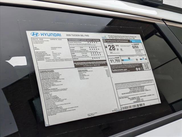 New 2026 Hyundai Tucson SEL image 23