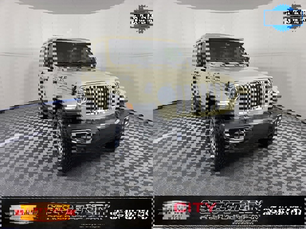 Used 2022 Jeep Wrangler Unlimited Sahara w/ LED Lighting Group image 1