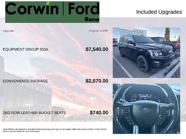 Used 2019 Ford Expedition Limited w/ Equipment Group 303A AWD/4WD image 3