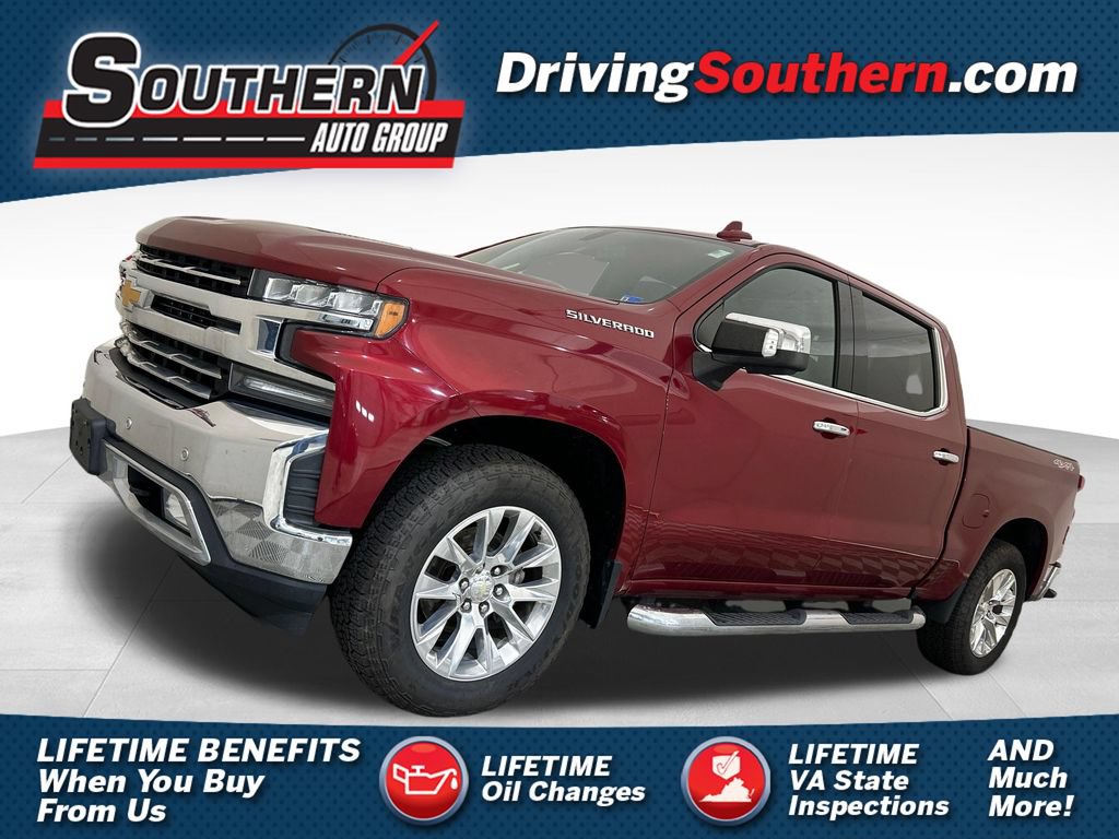 Used 2019 Chevrolet Silverado 1500 LTZ w/ LTZ Plus Package AWD/4WD 360° Tour