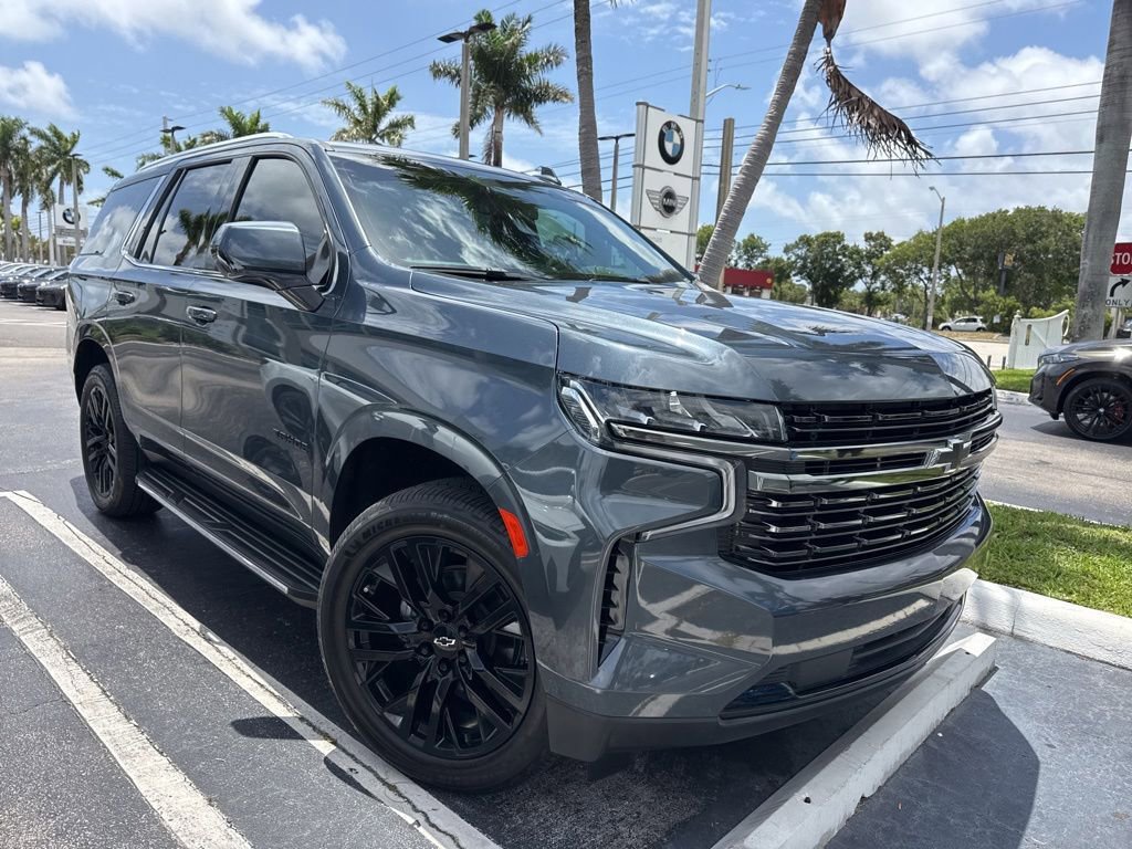 Used 2021 Chevrolet Tahoe LT w/ Rear Media and Nav Package RWD image 3