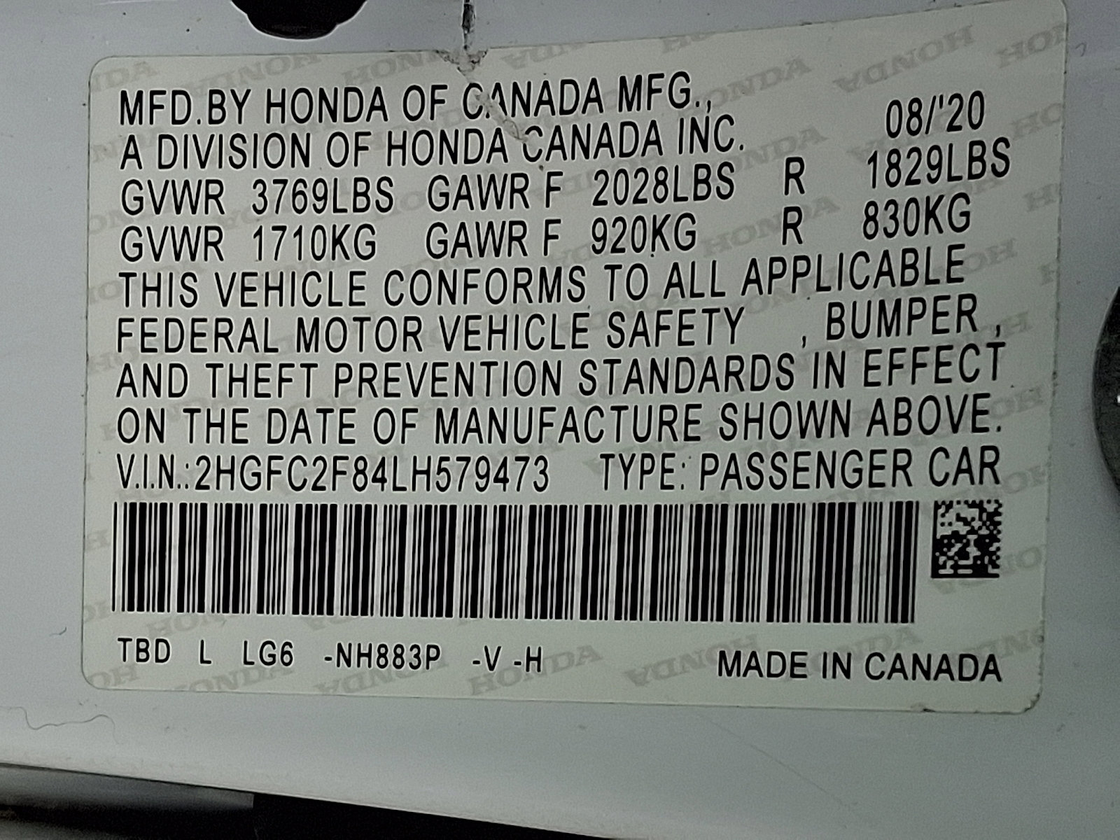 Used 2020 Honda Civic Sport image 27