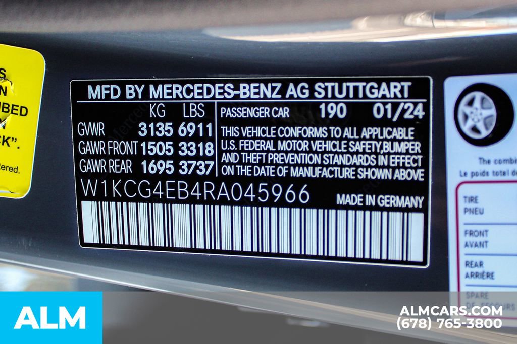 Used 2024 Mercedes-Benz EQS 580 4MATIC Sedan image 40