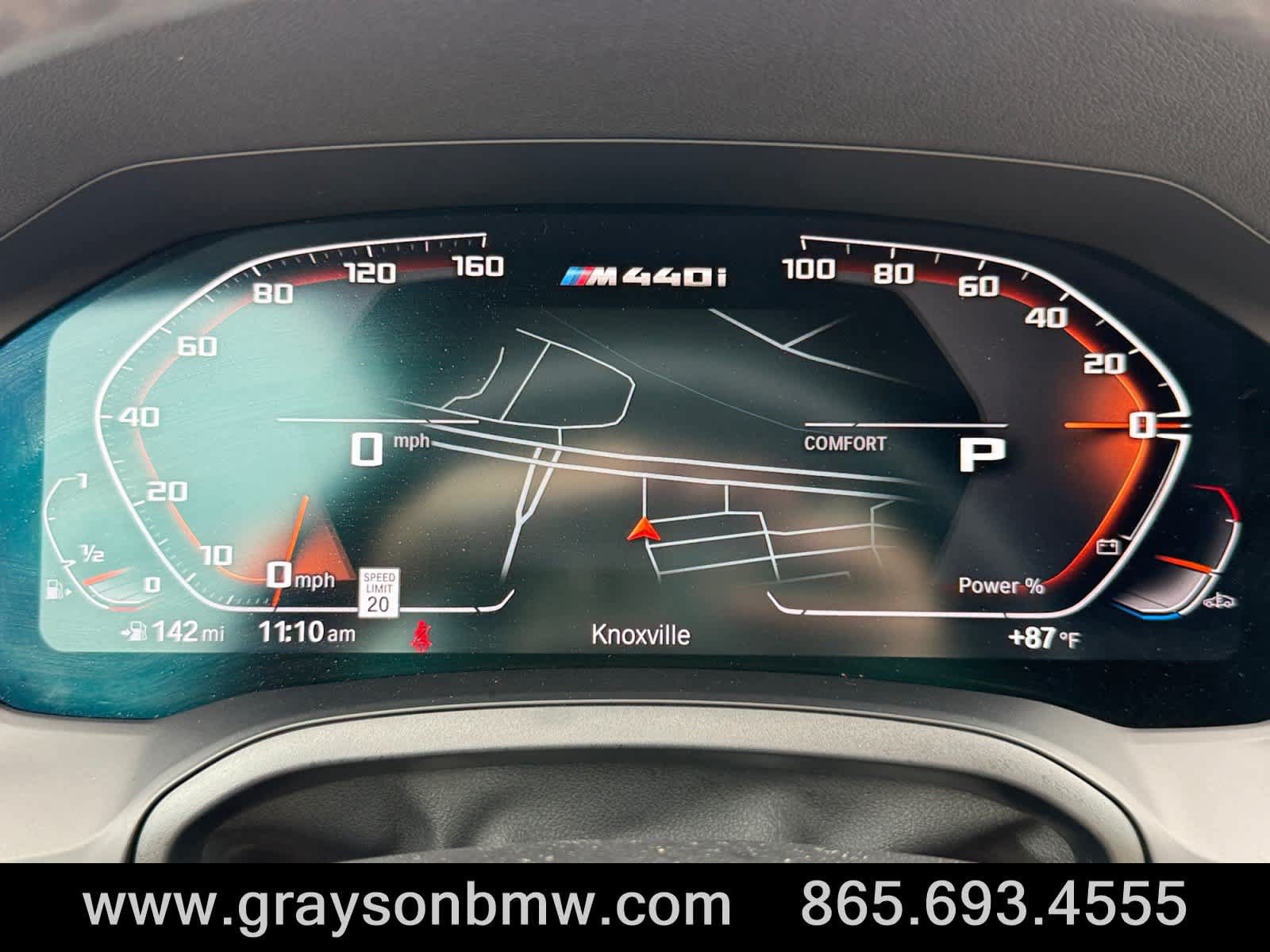 Used 2021 BMW M440i Convertible w/ Premium Package RWD image 31