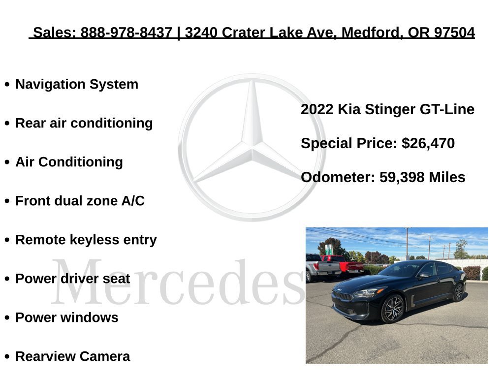 Used 2022 Kia Stinger GT-Line RWD image 6