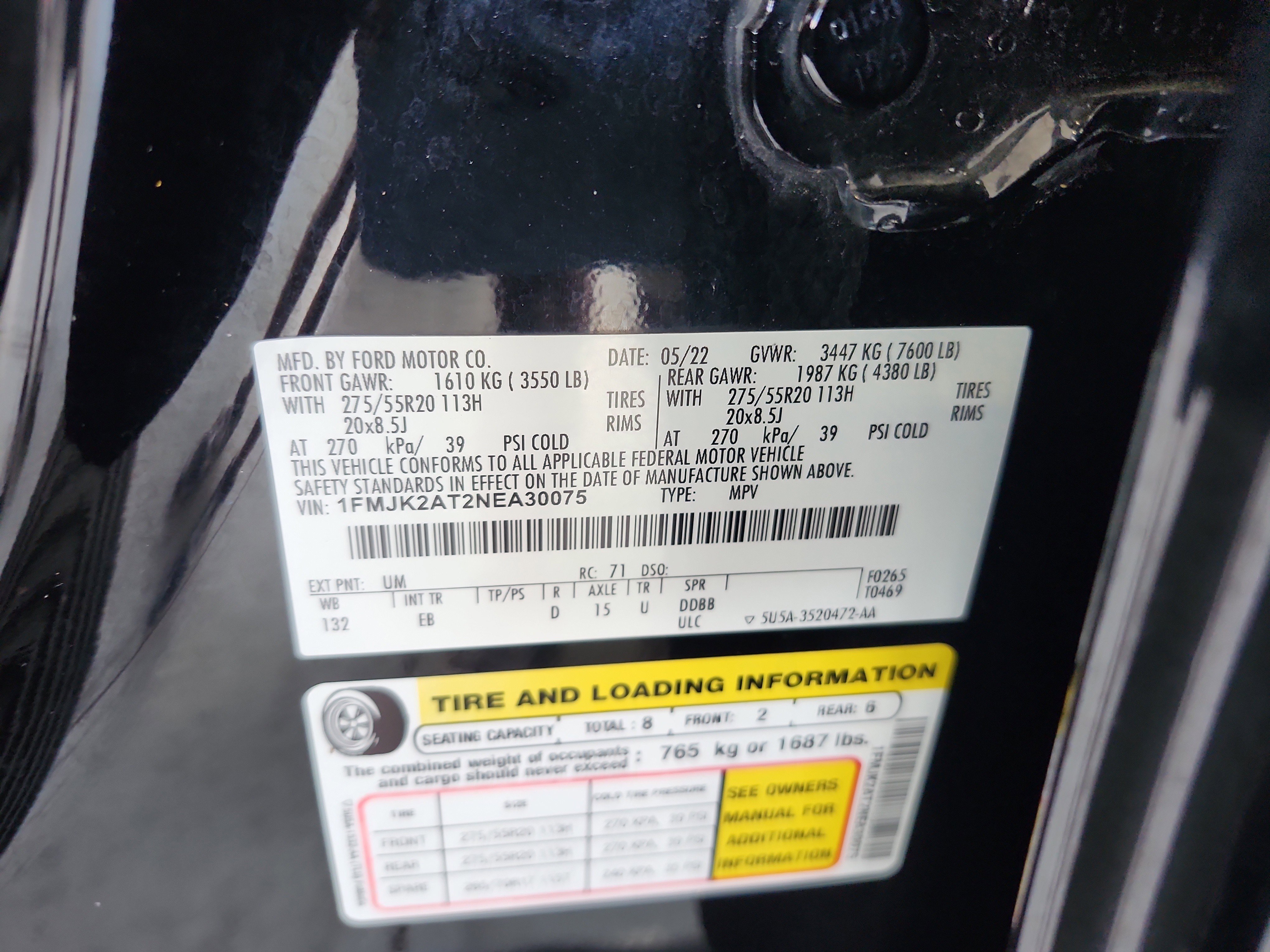 Certified 2022 Ford Expedition Max Limited image 28