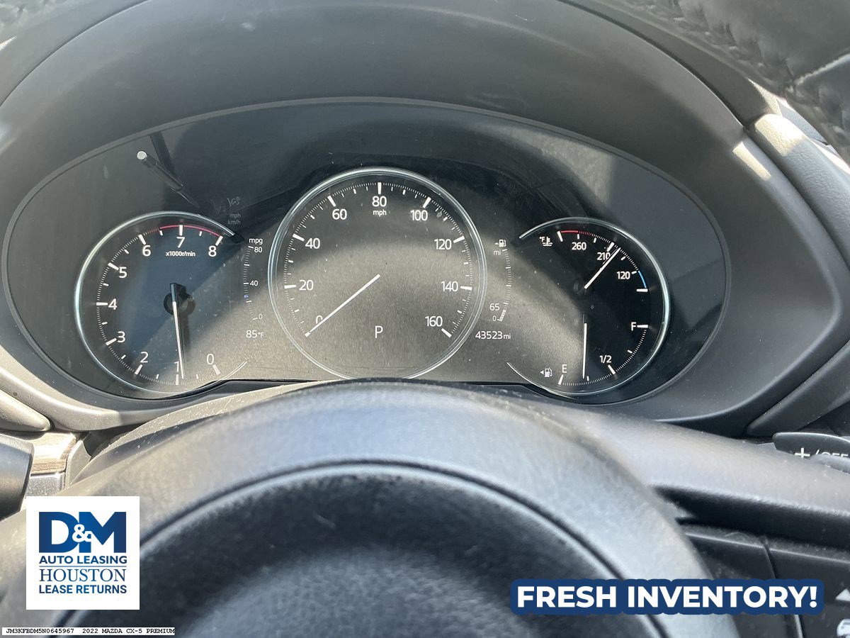 Used 2022 MAZDA CX-5 AWD 2.5 S w/ Premium Package image 9
