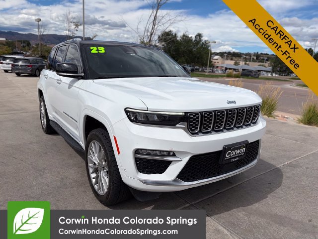 Used 2023 Jeep Grand Cherokee Summit w/ Advanced Protech Group IV AWD/4WD 360° Tour