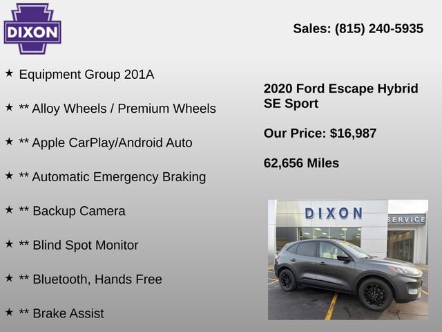 Used 2020 Ford Escape SE Sport image 4