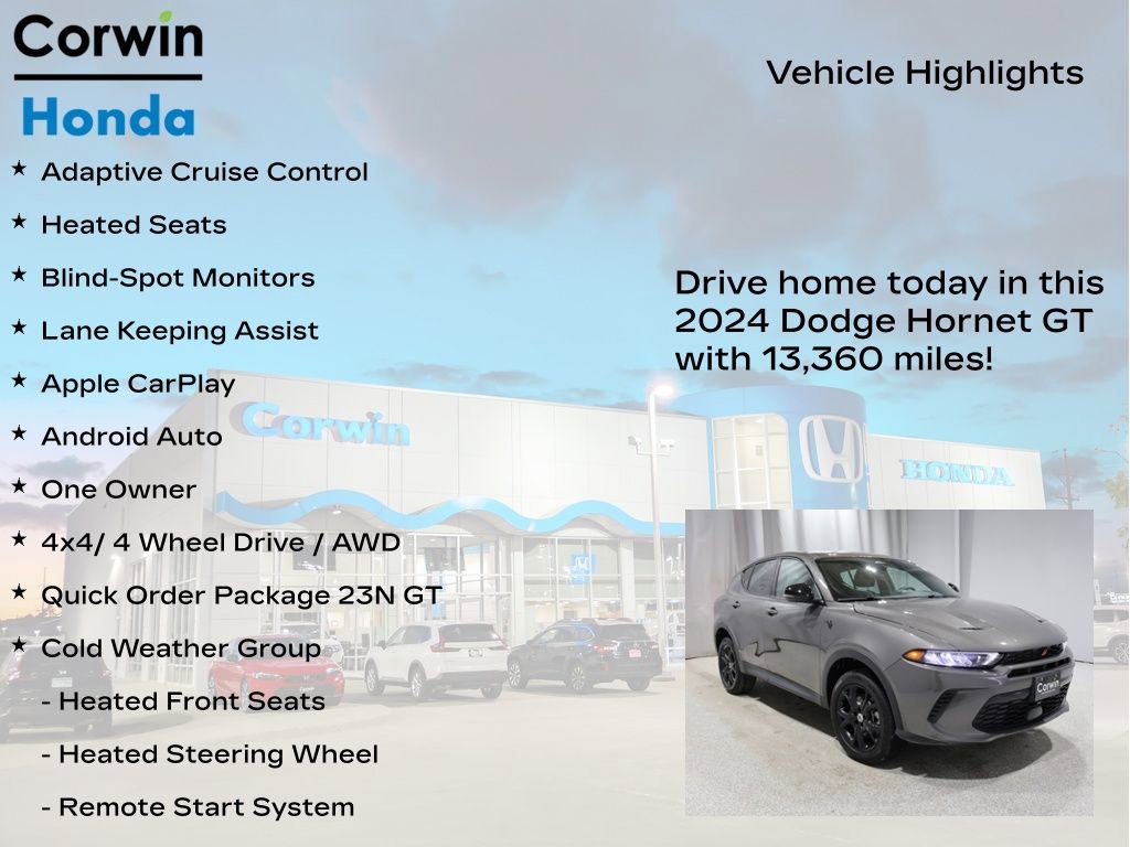 Used 2024 Dodge Hornet GT w/ GT Blacktop Package image 7