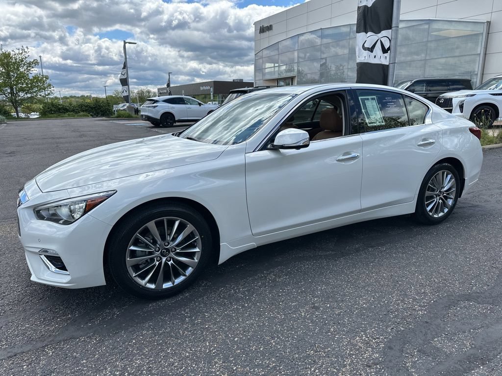 Used 2023 INFINITI Q50 Luxe w/ Cargo Package AWD/4WD image 2