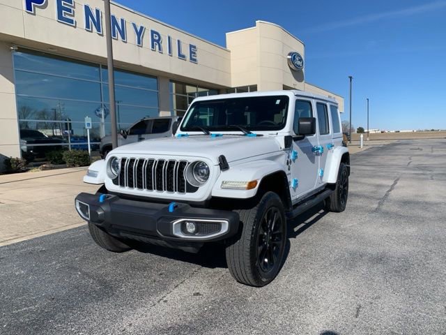 Used 2024 Jeep Wrangler Unlimited Sahara w/ Technology Group image 1