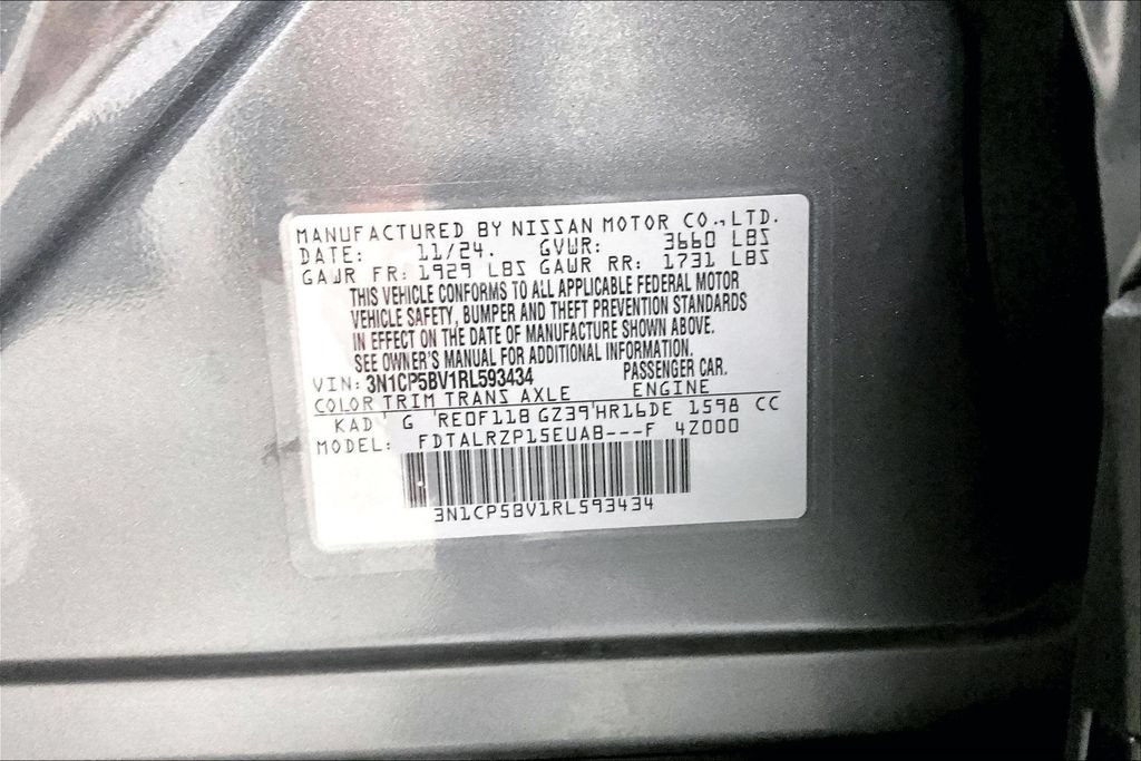 Used 2024 Nissan Kicks S FWD image 39