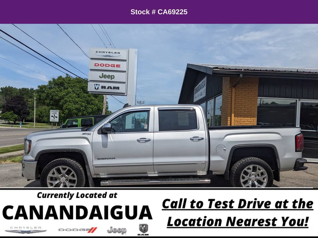Used 2018 GMC Sierra 1500 SLT w/ SLT Premium Package AWD/4WD image 4