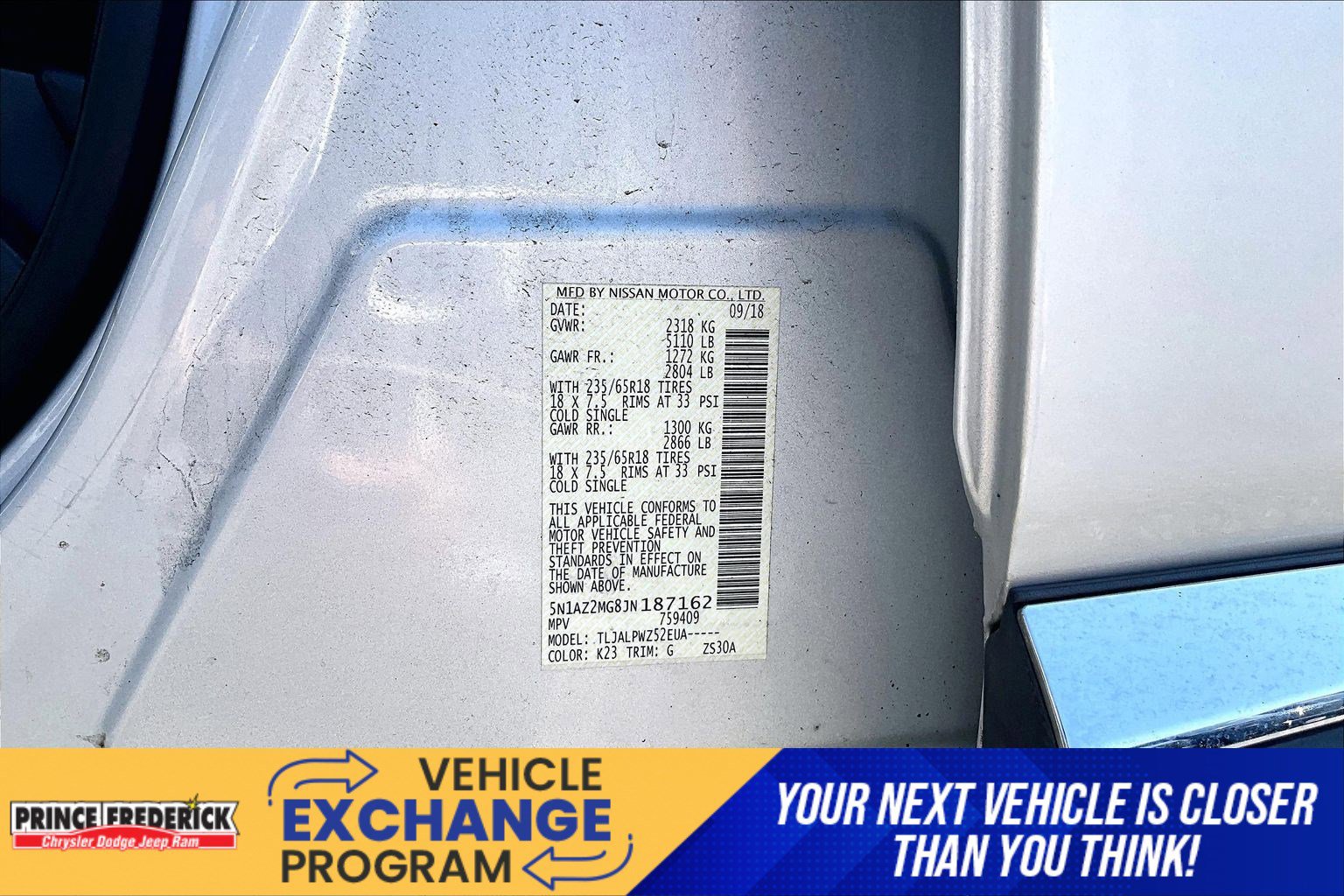 Used 2018 Nissan Murano S w/ Cargo Package FWD image 28
