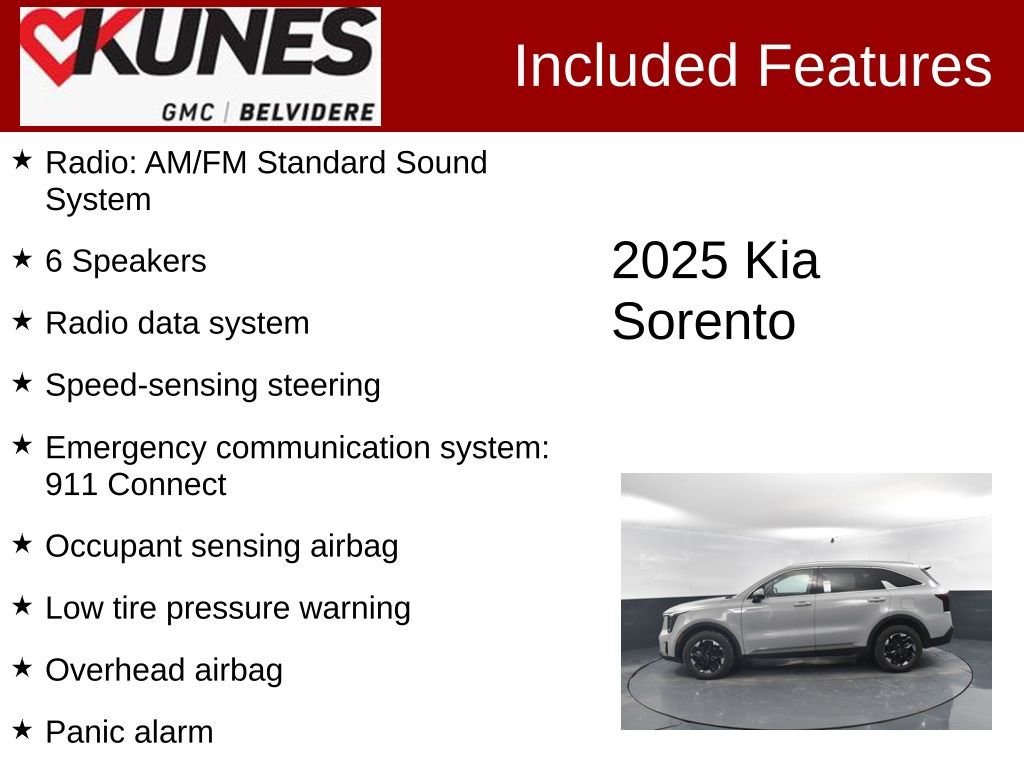 Used 2025 Kia Sorento S image 2