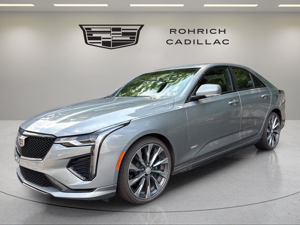 Certified 2024 Cadillac CT4 V w/ Navigation Package AWD/4WD image 1