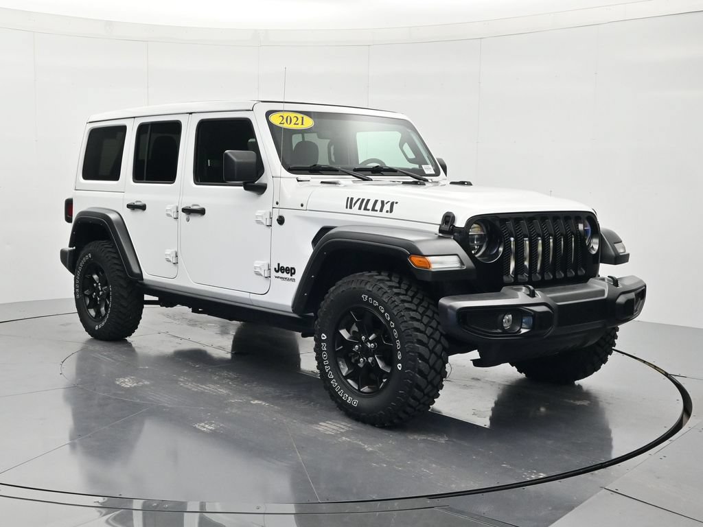 Used 2021 Jeep Wrangler Unlimited Sport AWD/4WD image 3