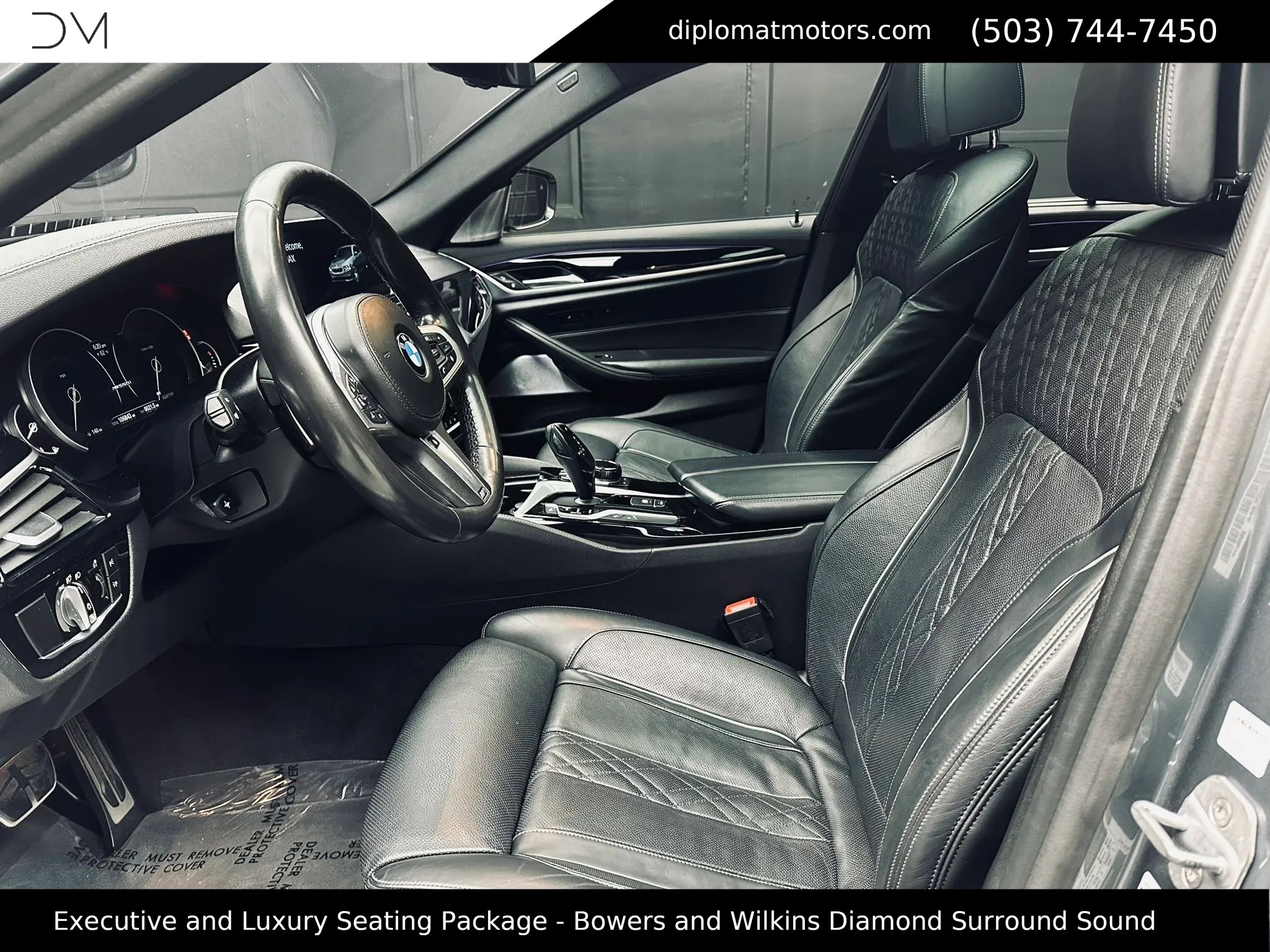 Used 2018 BMW M550i xDrive w/ Driving Assistance Package AWD/4WD image 18