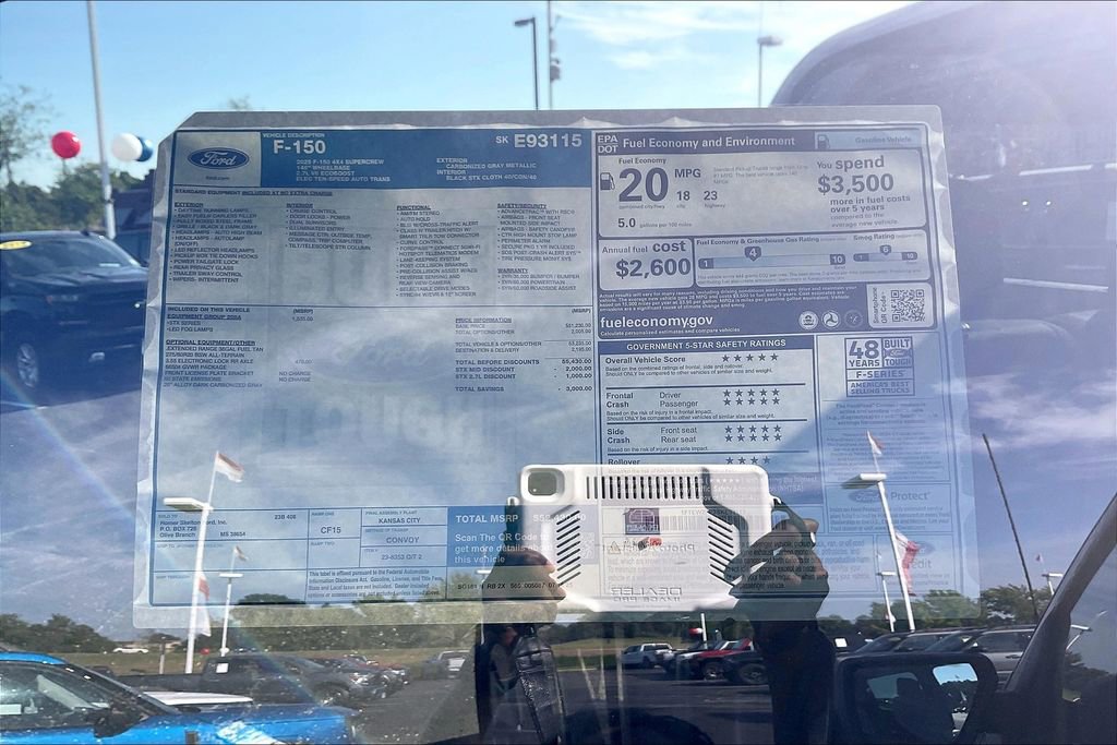 New 2025 Ford F150 STX w/ Equipment Group 200A image 14