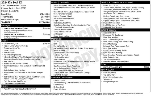 Certified 2024 Kia Soul EX w/ Option Group 015 image 33