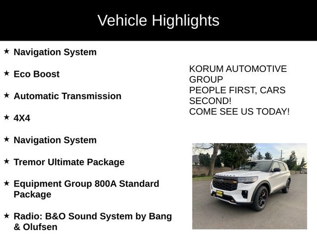 New 2026 Ford Explorer Tremor w/ Tremor Ultimate Package image 4