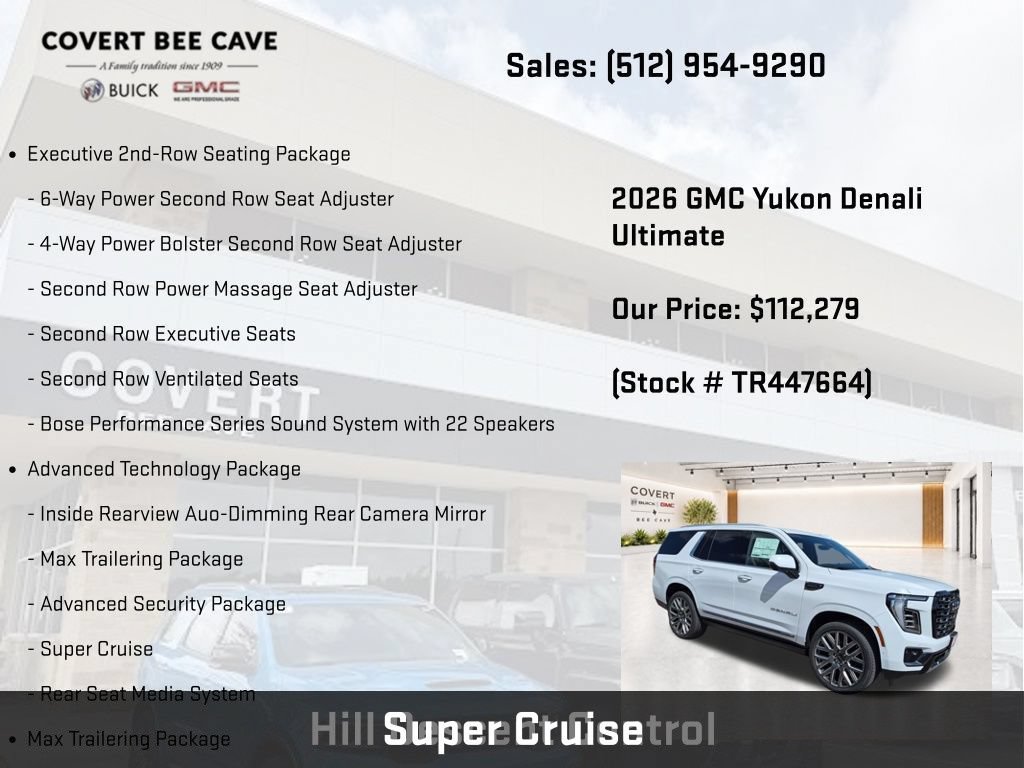 New 2026 GMC Yukon Denali Ultimate AWD/4WD image 29