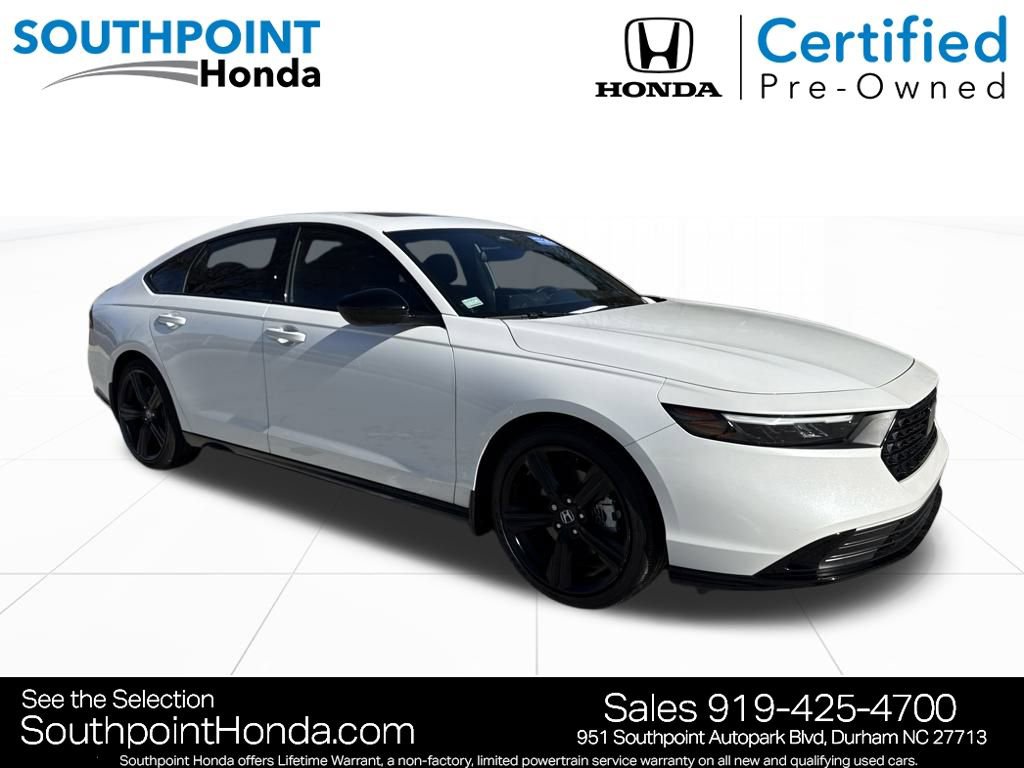 Certified 2024 Honda Accord Sport