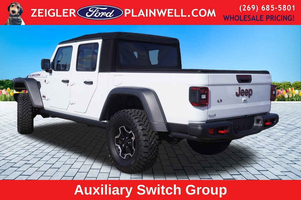Used 2021 Jeep Gladiator Rubicon w/ LED Lighting Group image 3