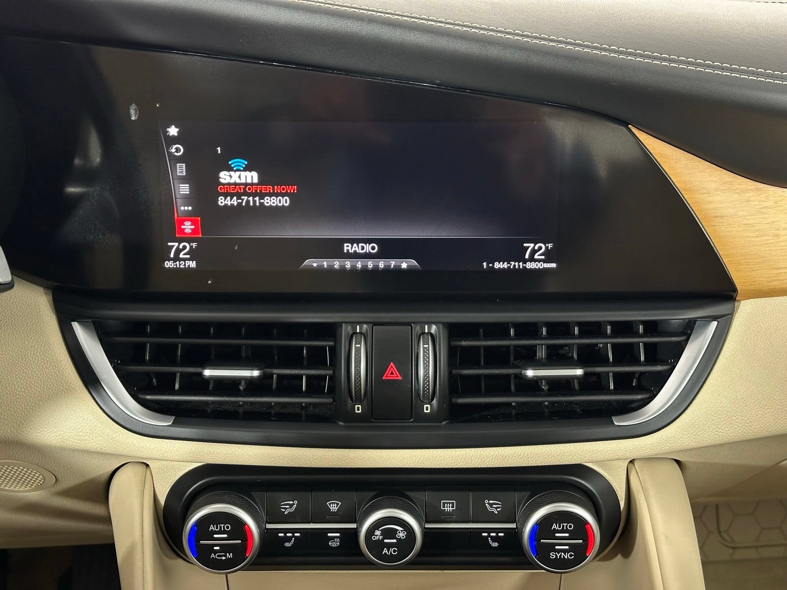Used 2017 Alfa Romeo Giulia Ti w/ TI Lusso Light Wood Package AWD/4WD image 14
