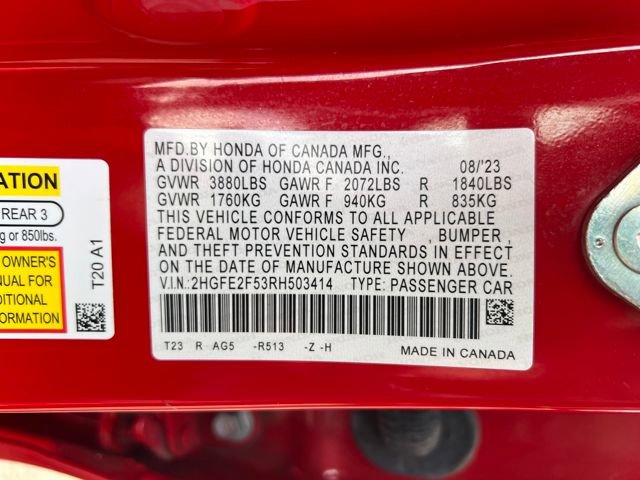 Used 2024 Honda Civic Sport image 18