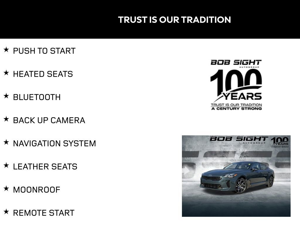 Certified 2023 Kia Stinger GT-Line w/ Sun & Sound Package video 2