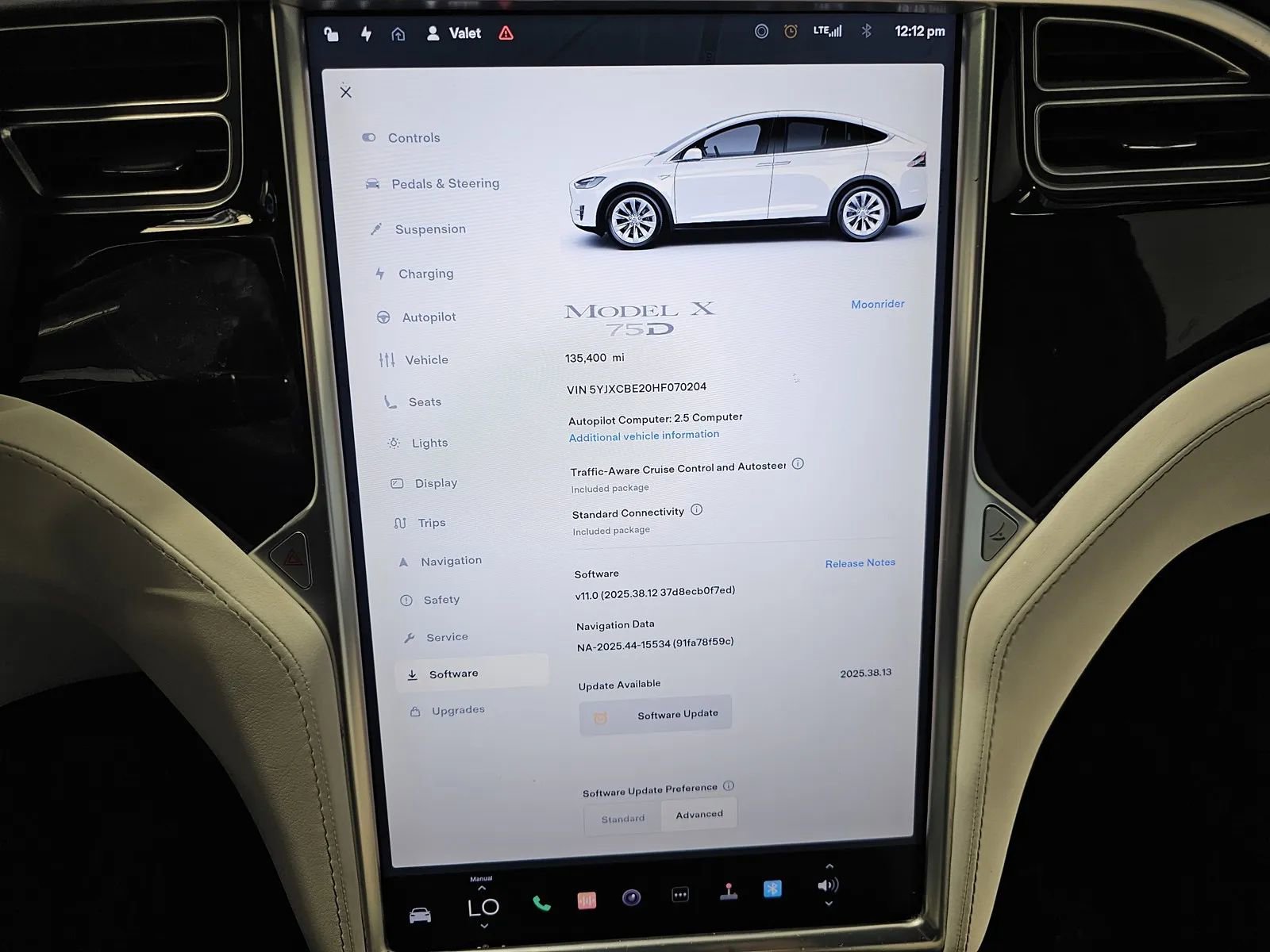 Used 2017 Tesla Model X 75D AWD/4WD image 15