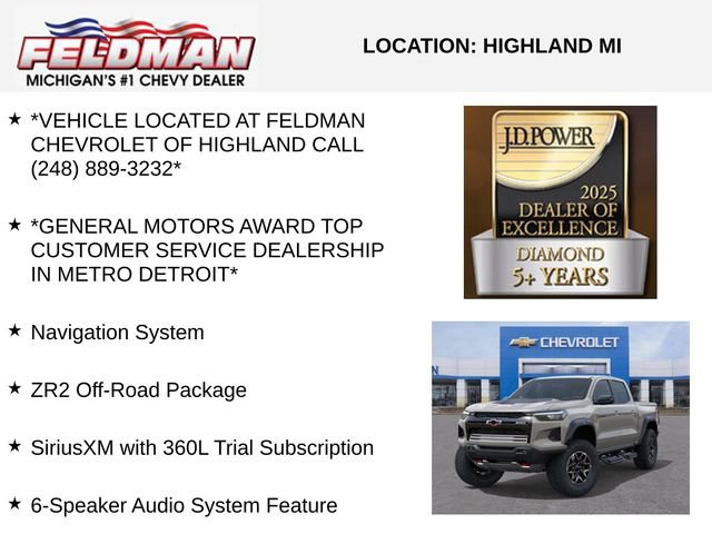 New 2026 Chevrolet Colorado ZR2 image 3