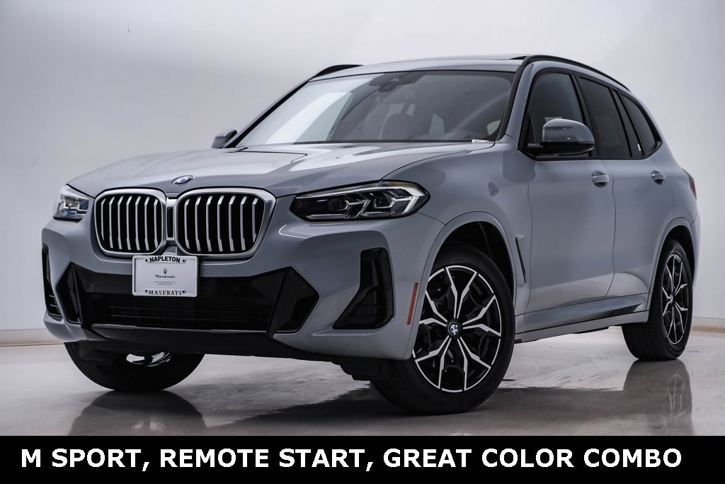 Used 2022 BMW X3 xDrive30i w/ M Sport Package 2