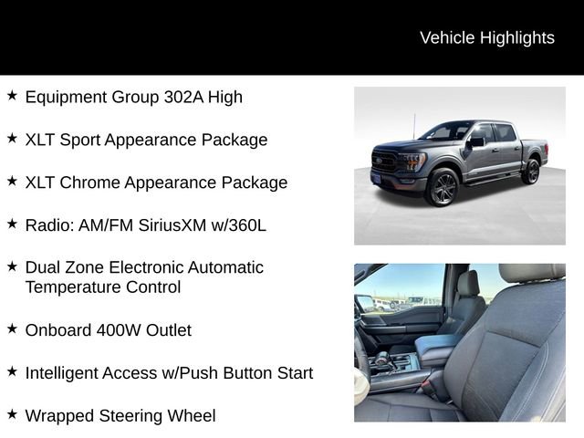 Certified 2023 Ford F150 XLT w/ Equipment Group 302A High AWD/4WD image 8