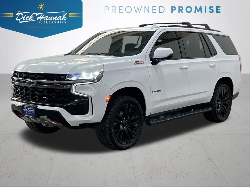 Used 2021 Chevrolet Tahoe Z71 w/ Rear Media and Nav Package AWD/4WD image 1