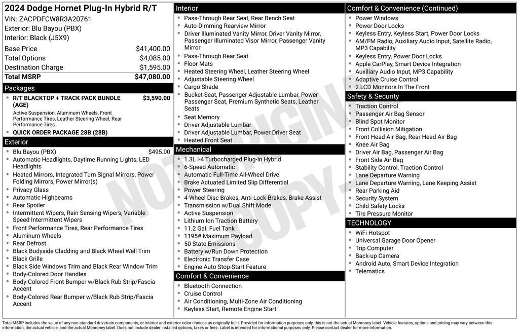 Used 2024 Dodge Hornet R/T image 36