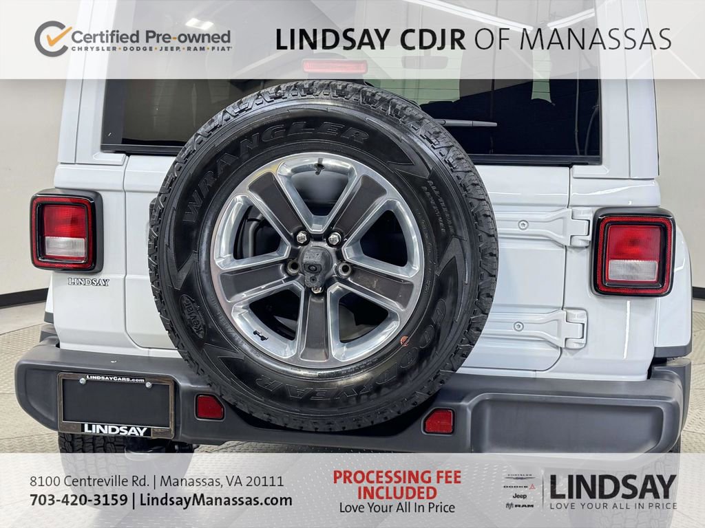 Certified 2022 Jeep Wrangler Unlimited Sahara w/ Cold Weather Group AWD/4WD image 10
