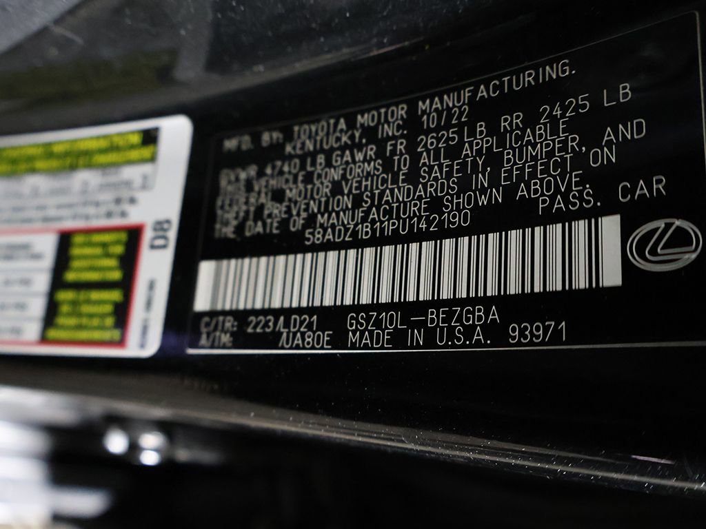 Used 2023 Lexus ES 350 w/ Premium Package FWD image 48