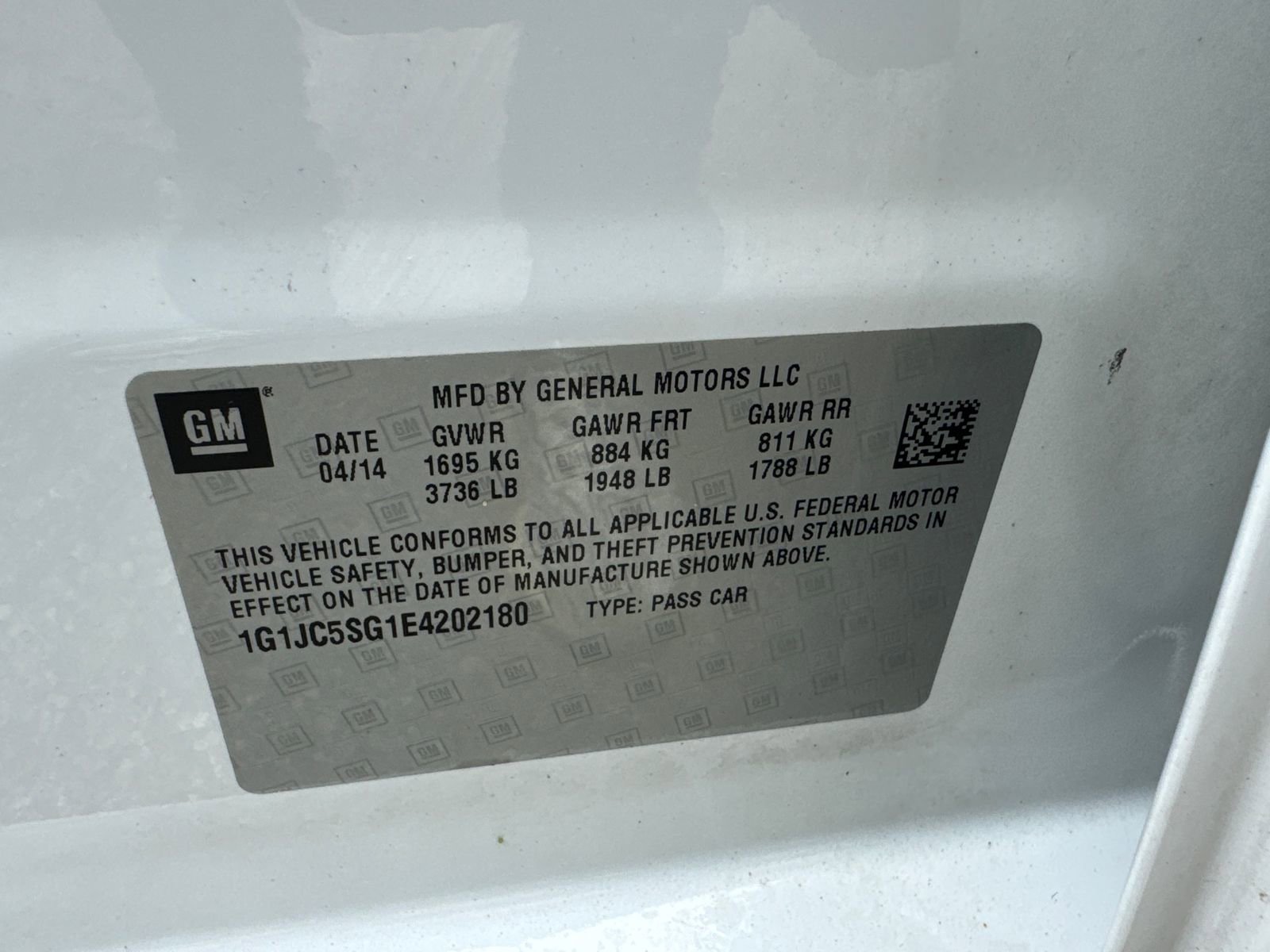 Used 2014 Chevrolet Sonic LT FWD image 29