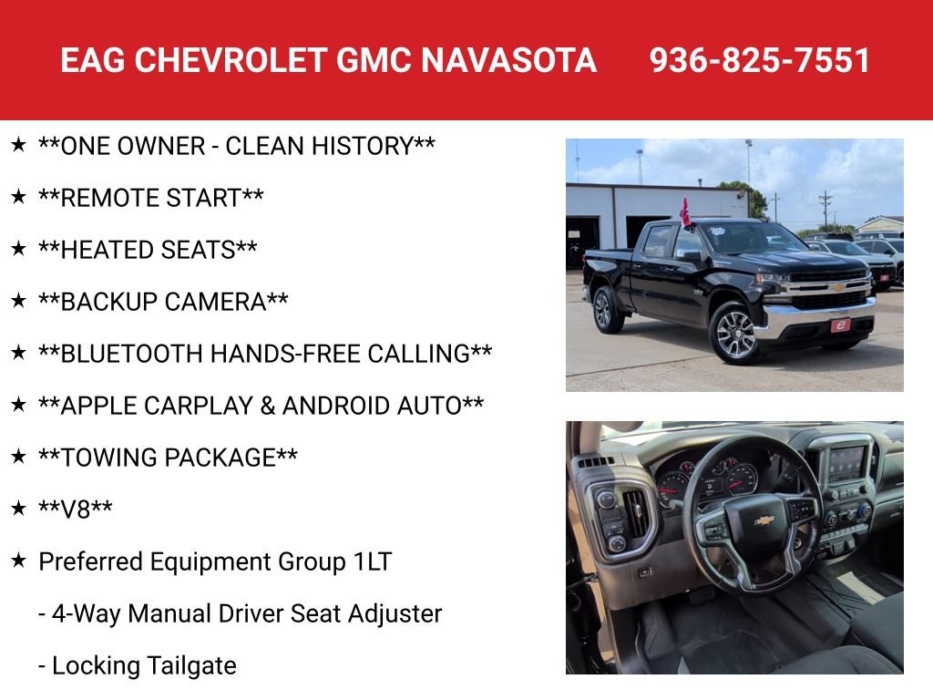 Used 2020 Chevrolet Silverado 1500 LT w/ Texas Edition RWD image 4
