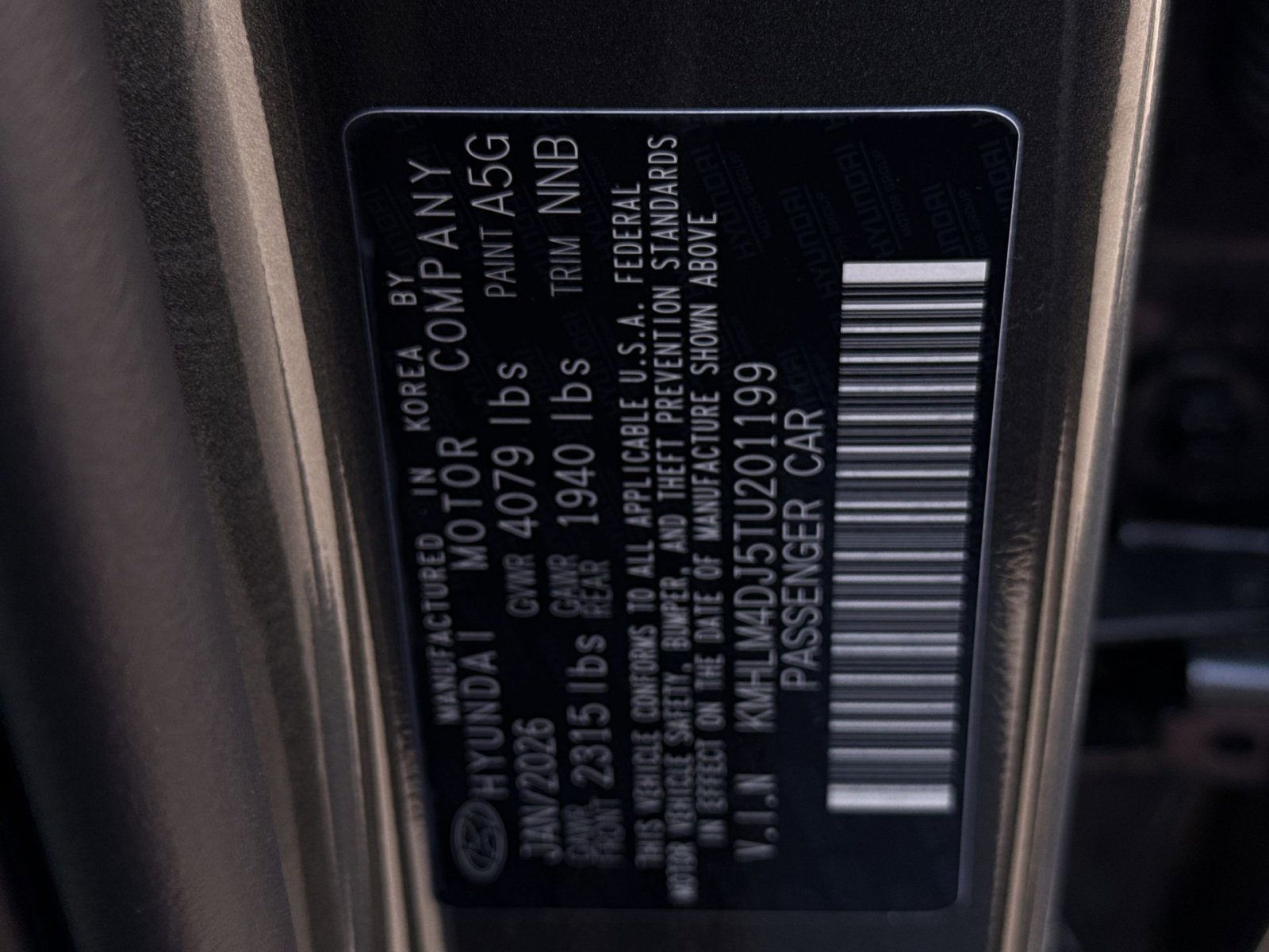 New 2026 Hyundai Elantra Blue image 27