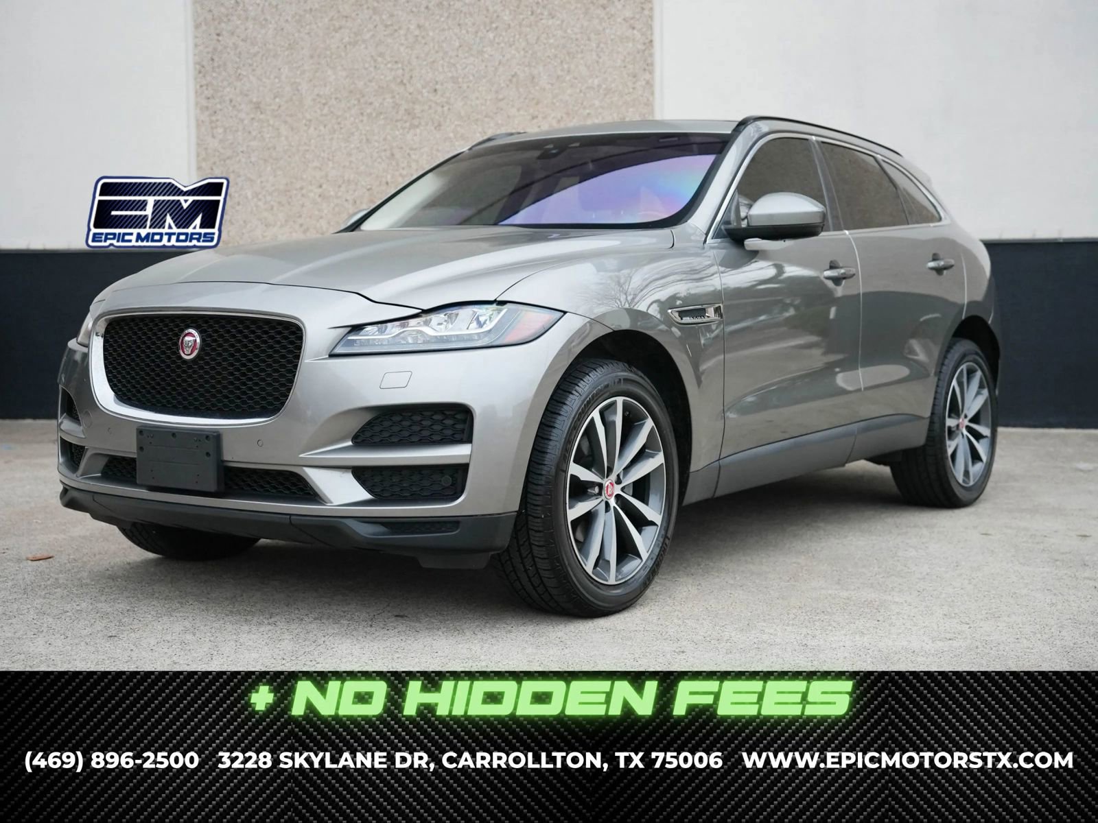 Used 2018 Jaguar F-PACE Prestige image 1