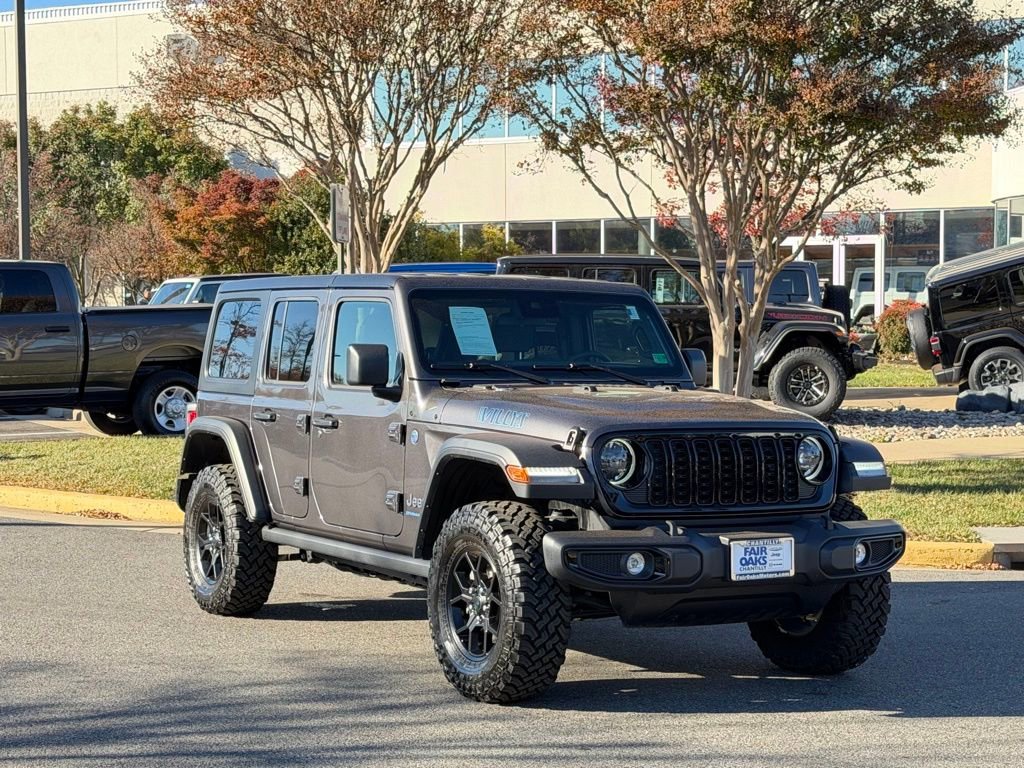 Used 2025 Jeep Wrangler Unlimited Sport S 4xe image 1